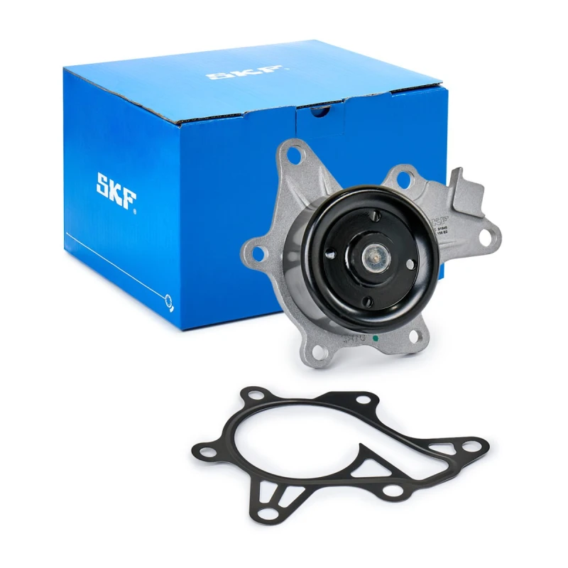 Image of SKF VKPC 91845 Water pump for V-ribbed belt use, with gaskets/seals Water Pump (1260)