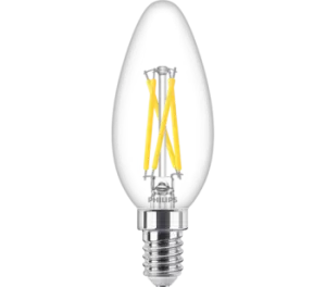 Image of Philips Master Glass 2.5-25W Dimtone LED Candle E14 Very Warm White - 929003011982