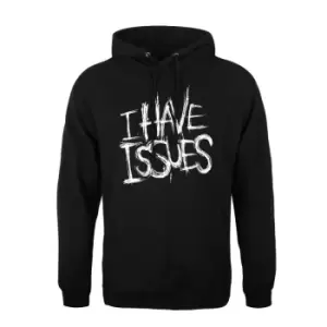 Image of Grindstore Mens I Have Issues Hoodie (L) (Black)
