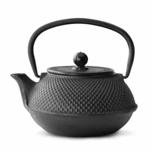 Image of Bredemeijer Teapot Jang Design Cast Iron 0.8L In Black