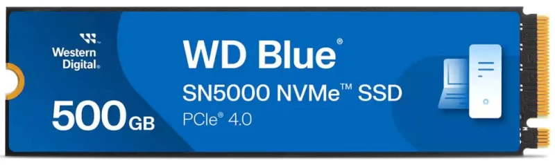 Image of WD Blue SN5000 2TB M.2 PCIe 4.0 NVMe SSD/Solid State Drive