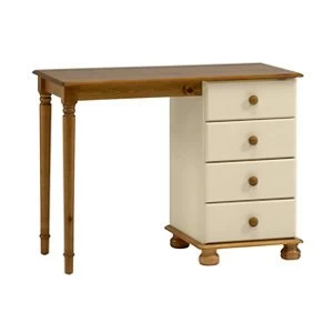 Oslo Cream 4 Drawer Dressing table (H)741mm (W)1003mm (D)465mm