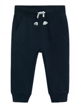 image of Mango Baby Boys Joggers - Navy