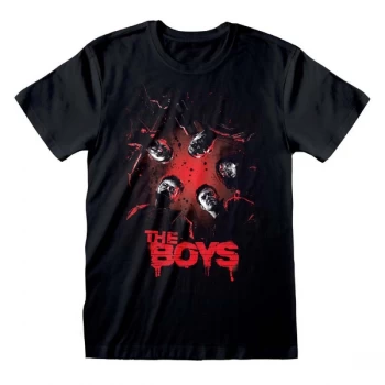 Image of Boys - Group Shot Unisex Large T-Shirt - Black
