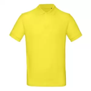 Image of B&C Mens Inspire Polo (Pack of 2) (2XL) (Solar Yellow)