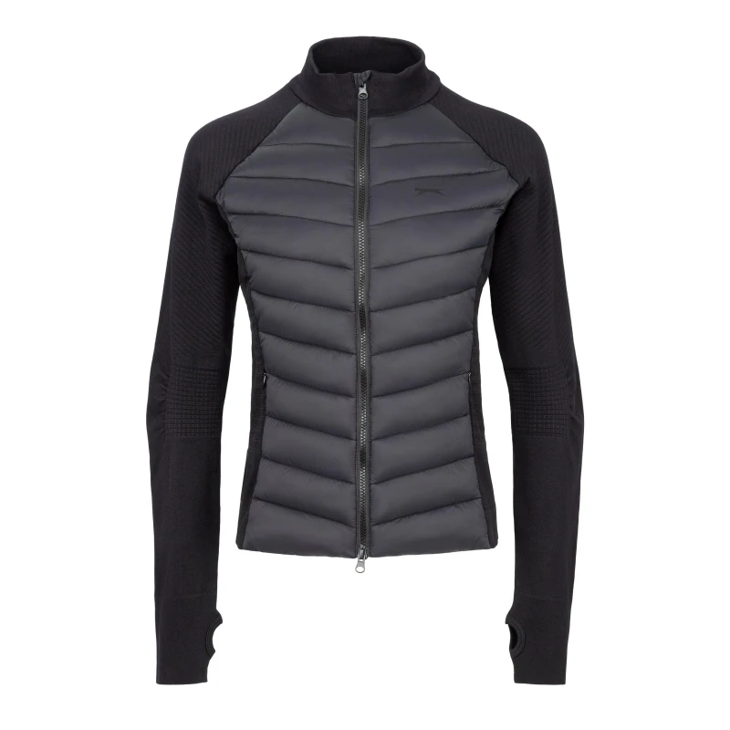 Image of Slazenger Hybrid Jacket Womens - Black 8