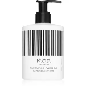 image of N.C.P. Olfactives 401 Lavender & Juniper liquid hand soap unisex 300ml