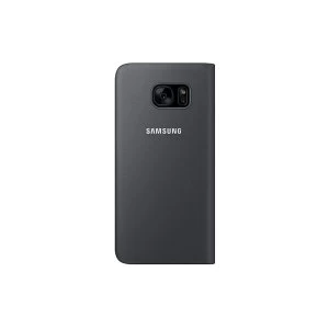 image of Samsung EF-CG935PBEGWW Galaxy S7 edge S View Cover in Black