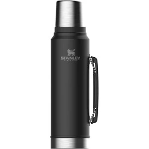 image of Stanley Classic Vacuum Bottle 1L - Matte Black