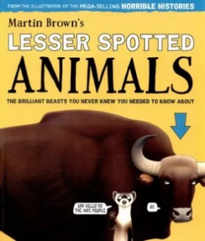 Image of Martin Browns Lesser Spotted Animals by Martin Brown Book