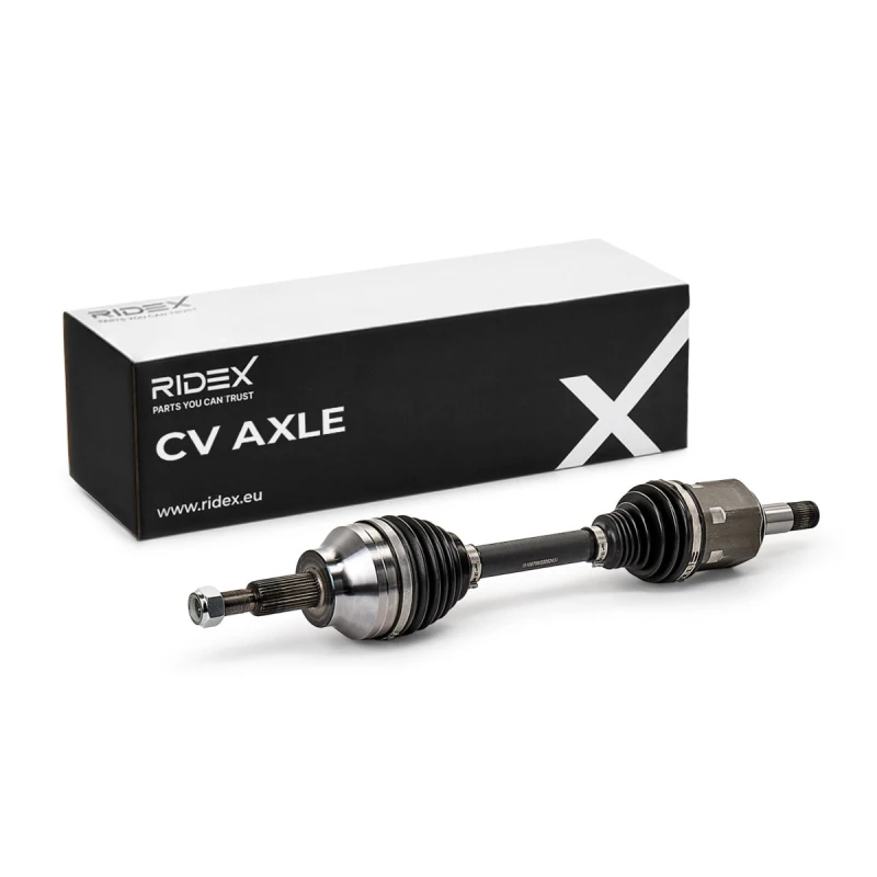 Image of RIDEX 13D1691 Drive shaft Front Axle Left Drive Shaft (13)
