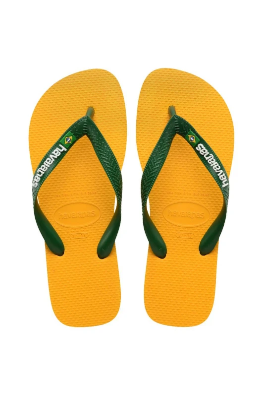 Image of Havaianas Flip Flops - Yellow Yellow 6