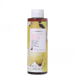 image of Korres Ginger Lime Renewing Body Cleanser 250ml