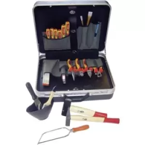 image of NWS 321K-1 Electrical contractors Tool box (+ tools) 23 Piece (L x W x H) 460 x 160 x 360 mm