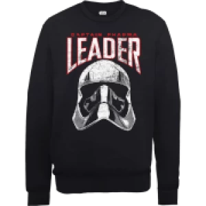 Image of Star Wars The Last Jedi Captain Phasma Mens Black Sweatshirt - L - Black