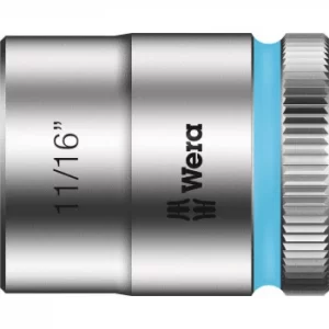 image of Wera 8790 HMB Zyklop 3/8" Drive Hexagon Socket Imperial 3/8" 11/16"