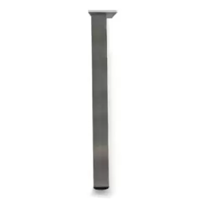 Image of GTV Adjustable Square Alu Breakfast Bar Worktop Support Table Leg 710mm - Colour