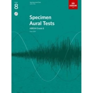 image of Specimen Aural Tests, Grade 8 with 2 CDs : new edition from 2011