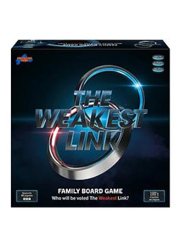 Image of The Weakest Link Board Game Official BBC Trivia Game Show Adaptation Family & Party Game for 4-8 Players Ages 14+
