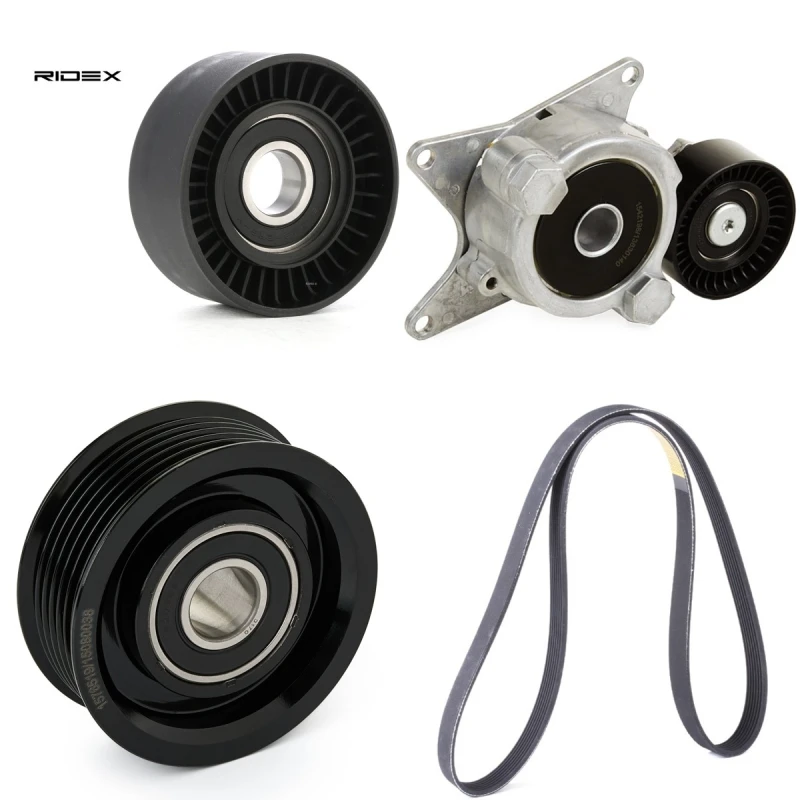 Image of RIDEX 542R0573 V-ribbed belt set V-Ribbed Belt Set (542)