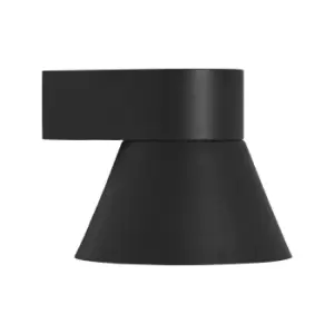 Image of Kyklop Outdoor Down Wall Lamp Black IP54 GU10