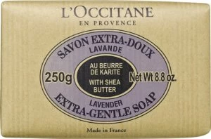 image of L'Occitane Shea Butter Lavande Soap 250g