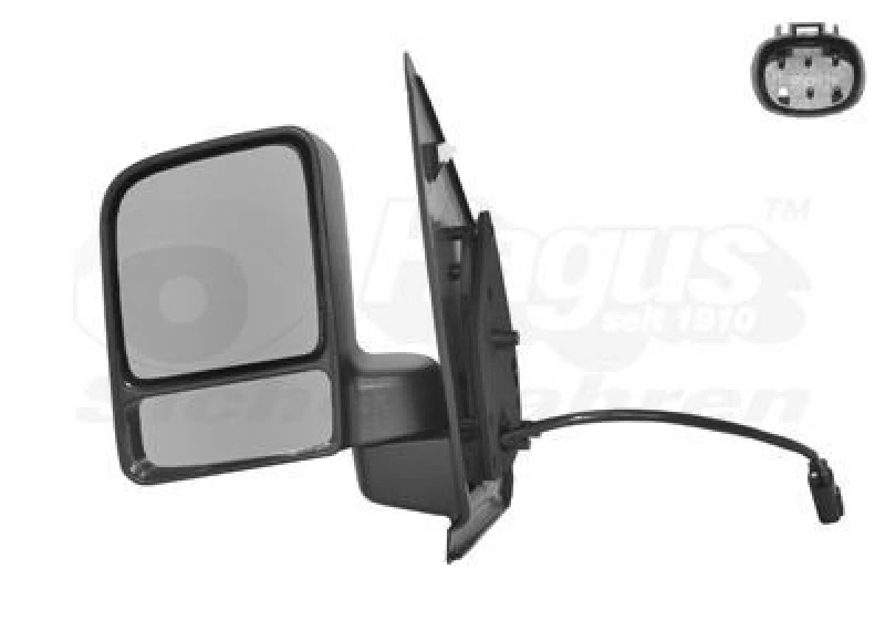 Image of VAN WEZEL Wing mirror VAN WEZEL 1884807