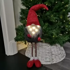 Image of 79cm Glowing Christmas Gnomes Doll LED Gonk Handmade Santa Decoration