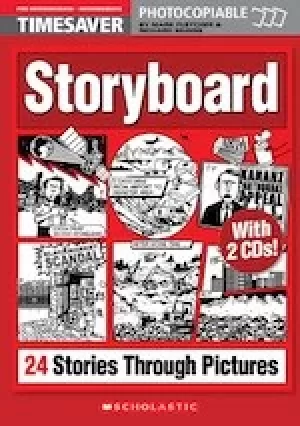 image of English Timesavers: Storyboard: 24 Stories Through Pictures (with CDs)