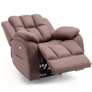 Image of Brookline Electric Recliner Chair - Mocha