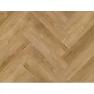 Image of Kraus Weaveley Light Oak Herringbone SPC LVT - 2.34m2
