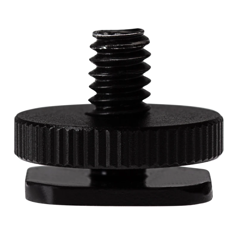 Image of Praktica Cold Shoe Adapter Mount 1/4" Screw Fitting Aluminium