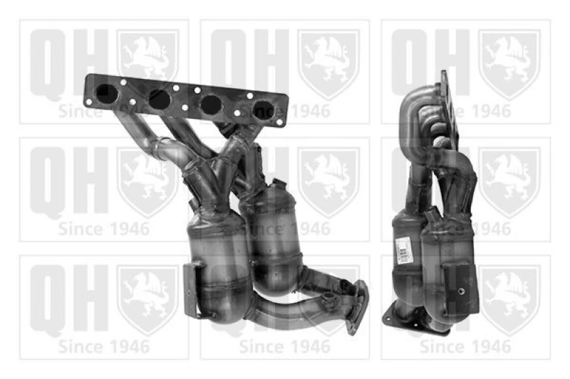 Image of QUINTON HAZELL Catalytic converter QUINTON HAZELL QCAT91509H