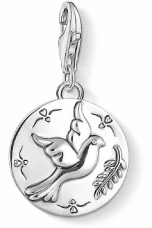 image of Ladies Thomas Sabo Sterling Silver Charm Club Dove Charm 1701-637-21