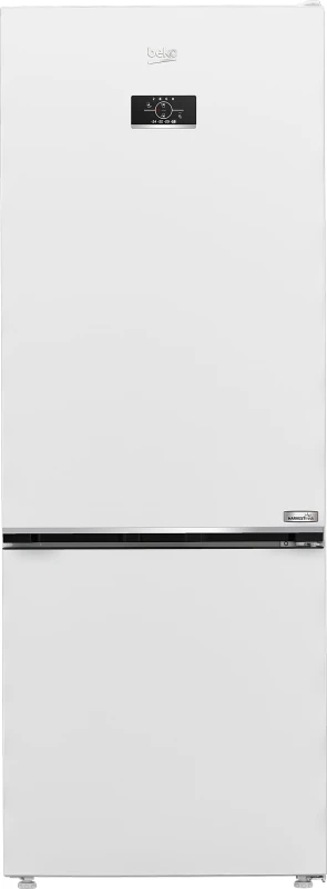 Image of Beko HarvestFresh AeroFlow CNG4793VW 192cm 70/30 Frost Free Fridge Freezer - White - E Rated