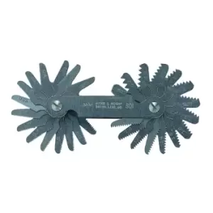 Image of Moore & Wright Screw Pitch Gauge Metric 30 Pieces- you get 3