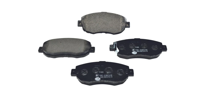 Image of HELLA Brake pad set HELLA 8DB 355 010-151
