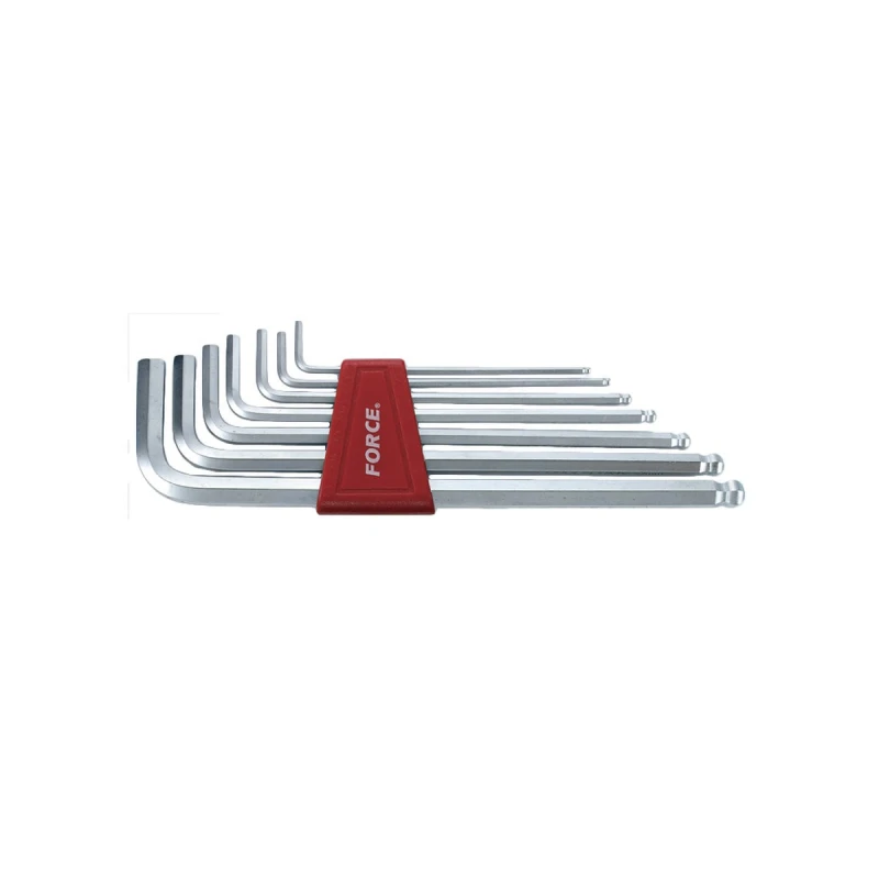 Image of FORCE 5072XLB Angled Screwdriver Set Number of tools: 7, Spanner Size: 2.5,3,4,5,6,8,10 Angled Screwdriver Set (6627)