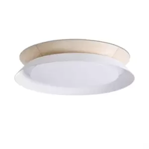 image of Tender LED Flush Ceiling Lamp White 24W 3000K