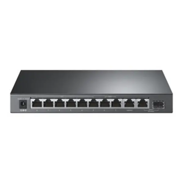 image of TP Link TP Link 10-Port Gigabit Desktop Switch with 6-Port PoE+ and 2-Port PoE++ TL-SG1210PP