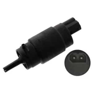 Image of Windscreen Washer Pump Water Pump window cleaning 04795 by Febi Bilstein