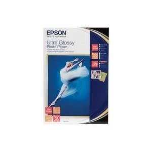Image of Epson Ultra Glossy Photo Paper 10x15 50sh
