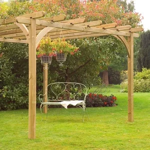 image of Forest Garden Ultima Pergola Kit 10x10ft Softwood