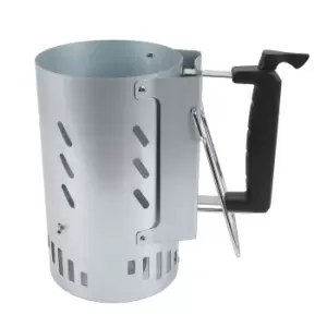 Image of Norfolk Grills Charcoal Starter Silver
