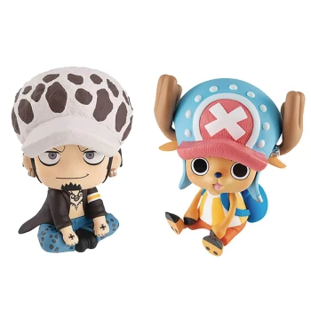 Image of One Piece Look Up Series PVC Figure Set - Tony & Law