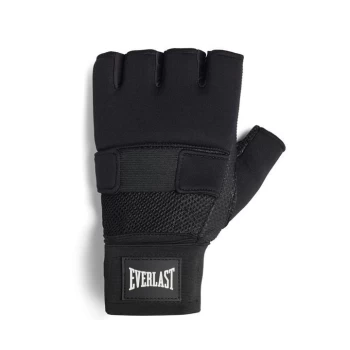 image of Everlast Gel Hand Wraps - Black/Charcoal