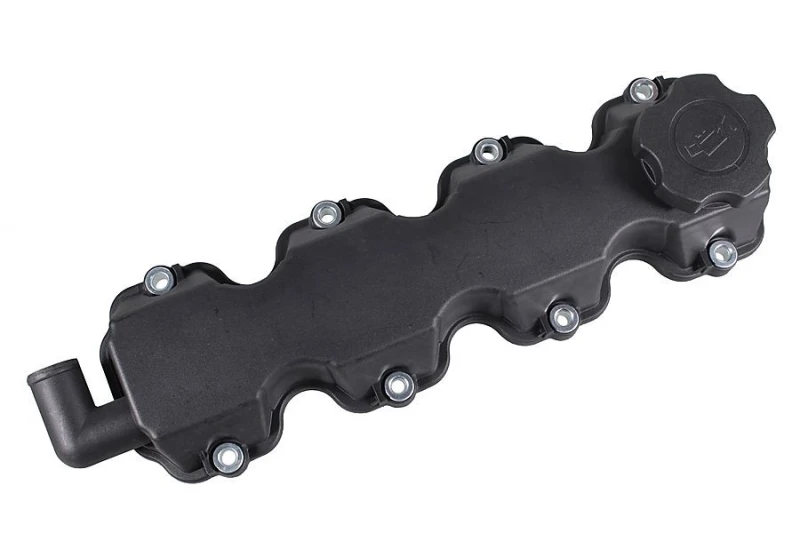 Image of METZGER 2389313 Rocker Cover with gasket/seal, without cap Plastic Rocker Cover (977)