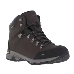 Image of Trespass Mens Gerrard Mid Cut Hiking Boots (10 UK) (Pinecone)