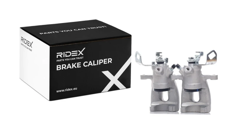 Image of RIDEX 78B1839 Brake caliper Rear Axle, without holder Brake Caliper (78)