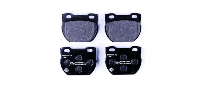 Image of HELLA Brake pad set HELLA 8DB 355 010-921